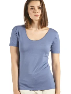 T-Shirt|Shirts Mit Seide^Kokon Zwo Seide mit Bio-Baumwolle kbA T-SHIRT Basic von