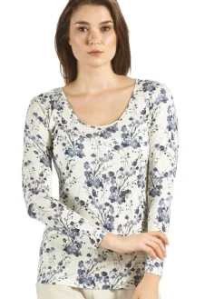 Shirts Mit Seide|Langarm^Kokon Zwo Seide mit Bio-Baumwolle kbA LANGARM SHIRT Basic