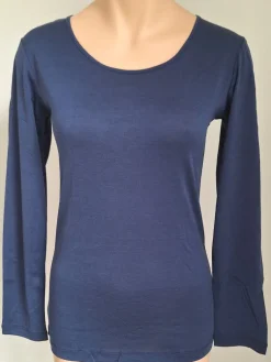 Shirts Mit Seide|Langarm^Kokon Zwo Seide mit Bio-Baumwolle kbA LANGARM SHIRT Basic