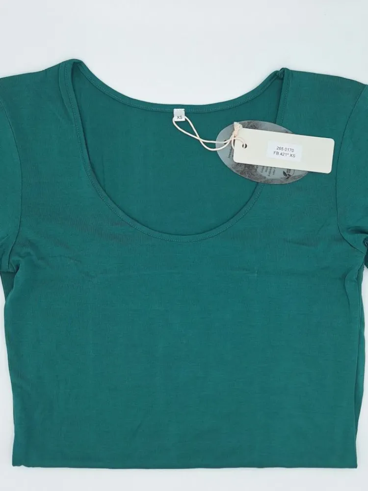 T-Shirt|Shirts Mit Seide^Kokon Zwo Seide mit Bio-Baumwolle kbA T-Shirt viele Farben