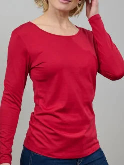Shirts Mit Seide|Langarm^Kokon Zwo Seide mit Bio-Baumwolle kbA LANGARM SHIRT Basic von