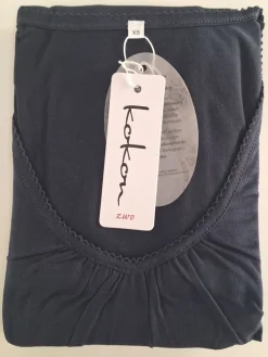 Seiden Basics|Seide Sleepshirt^Kokon Zwo Seide mit Bio-Baumwolle LANGARM NACHTHEMD von