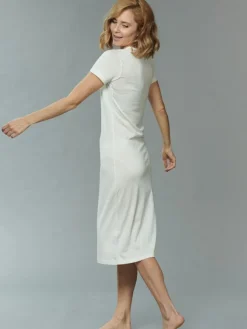 Seiden Basics|Seide Sleepshirt^Kokon Zwo Seide mit Bio-Baumwolle NACHTHEMD von