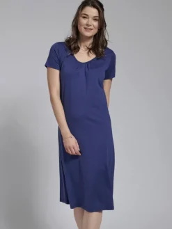 Seiden Basics|Seide Sleepshirt^Kokon Zwo Seide mit Bio-Baumwolle NACHTHEMD von