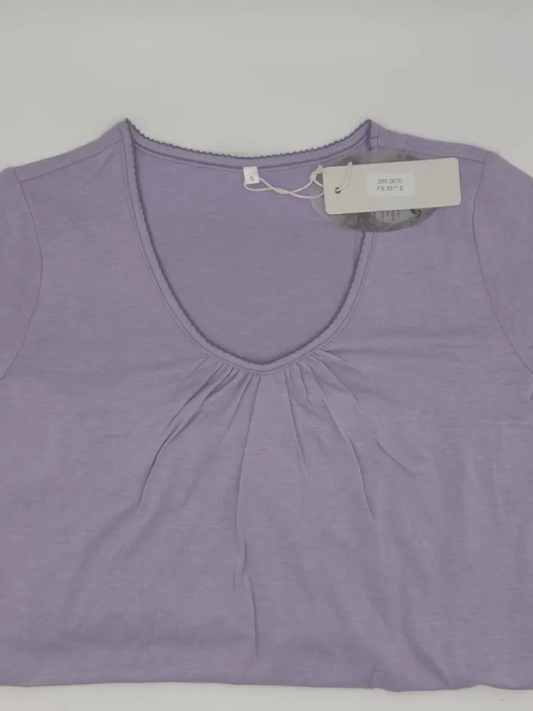 Seiden Basics|Seide Sleepshirt^Kokon Zwo Seide mit Bio-Baumwolle NACHTHEMD Kurzarm von