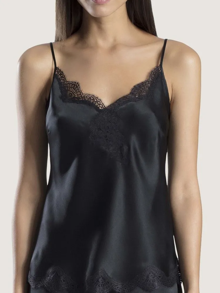 Tops Mit Spitze|Alle Lingerie Tops^Aubade Seide mit Spitze Top SOIE D´AMOUR von
