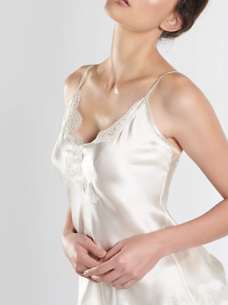Tops Mit Spitze|Alle Lingerie Tops^Aubade Seide mit Spitze Top SOIE D´AMOUR von