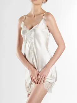Alle Negligés|Seidenneglige^Aubade Seide Negligé TOI MON AMOUR Uni Farben von