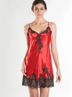 Alle Negligés|Seidenneglige^Aubade Seide Negligé TOI MON AMOUR Uni Farben von