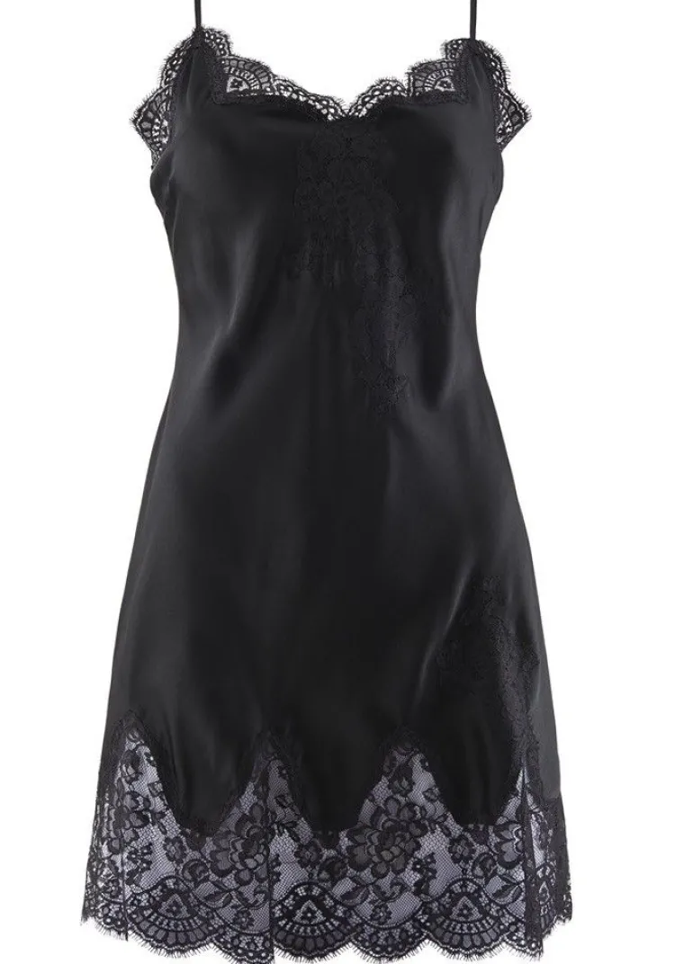 Alle Negligés|Seidenneglige^Aubade Seide Negligé TOI MON AMOUR viele Farben von