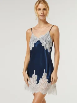 Alle Negligés|Seidenneglige^Vivis Seide Neglige kurz LILLIAN von