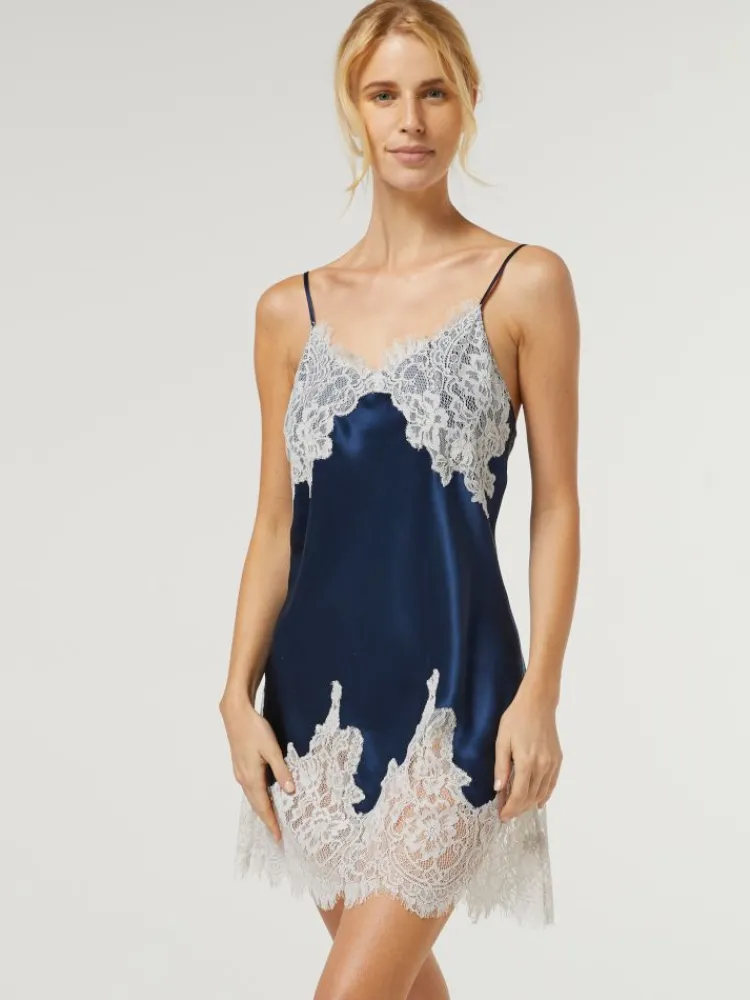 Alle Negligés|Seidenneglige^Vivis Seide Neglige kurz LILLIAN von