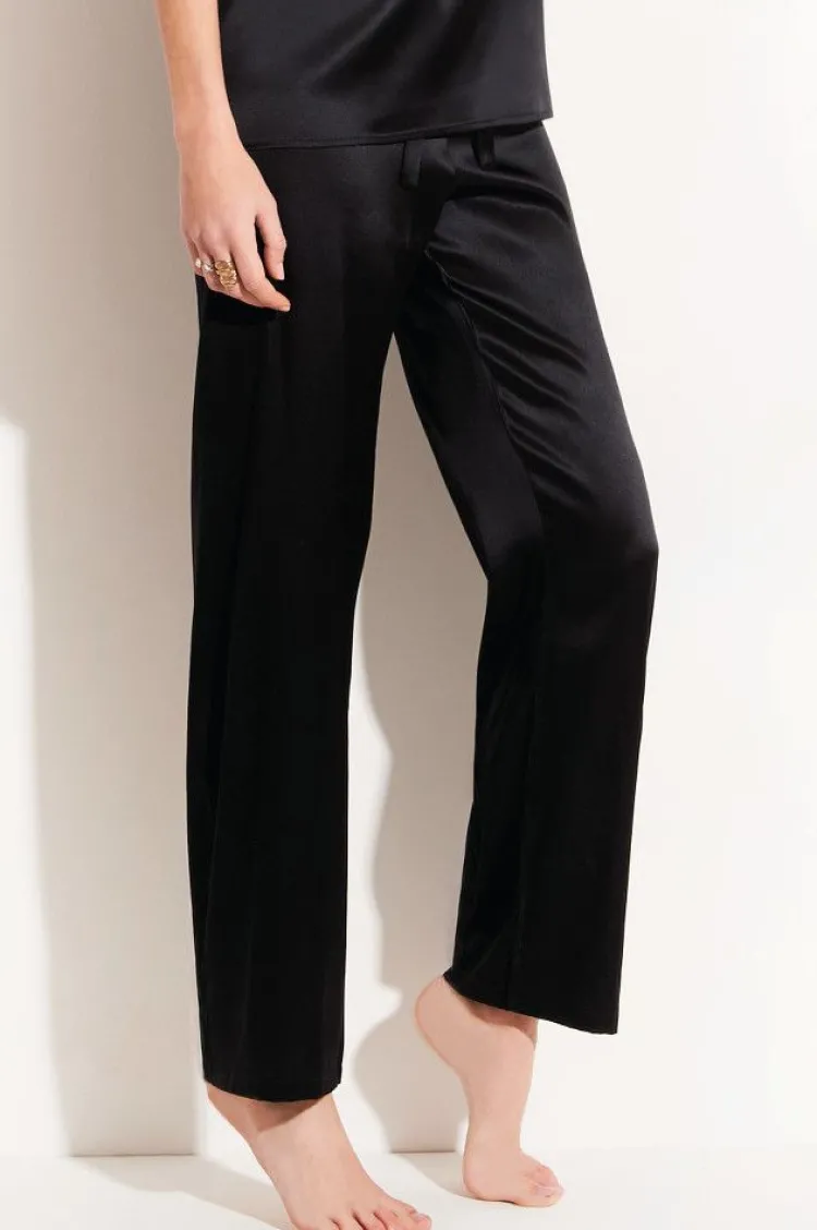 Mit Seidensatin|Alle Unterteile^Chiara Fiorini Seide Pyjamahose SETA No. 10 uni von