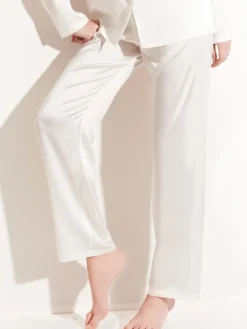 Mit Seidensatin|Alle Unterteile^Chiara Fiorini Seide Pyjamahose SETA No. 10 uni von