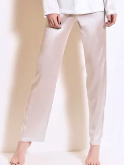 Mit Seidensatin|Alle Unterteile^Chiara Fiorini Seide Pyjamahose SETA No. 10 elegant von
