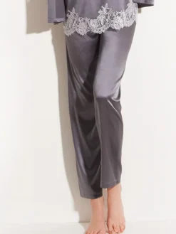 Mit Seidensatin|Alle Unterteile^Chiara Fiorini Seide Pyjamahose SETA No. 10 von