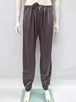 Mit Seidensatin|Alle Unterteile^Chiara Fiorini Seide Pyjamahose SETA No. 15 uni von