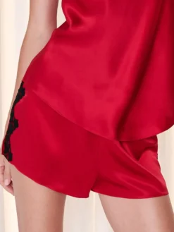 Alle Slips|Mit Seidensatin^Eva B. Bitzer Seide Shorts SATIN + LACE von