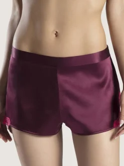 Mit Seidensatin|Alle Unterteile^Aubade Seide Shorts SOIE D´AMOUR mit Spitze