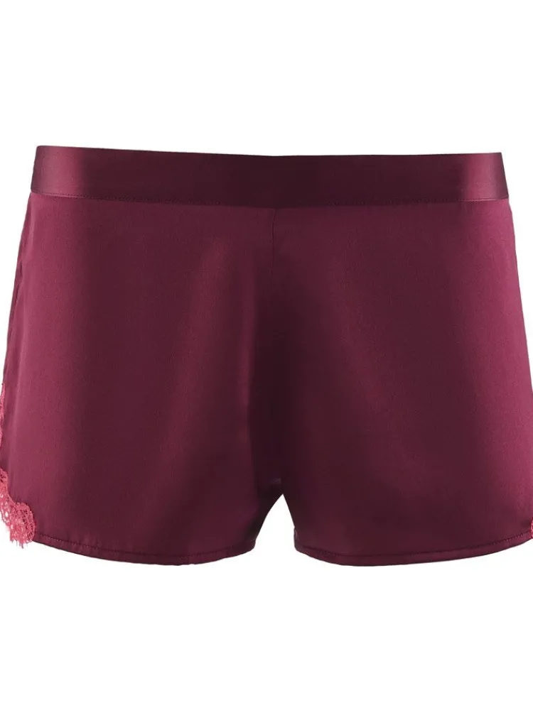 Mit Seidensatin|Alle Unterteile^Aubade Seide Shorts SOIE D´AMOUR mit Spitze