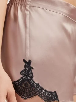 Alle Slips|Mit Seidensatin^Aubade Seide Shorts TOI MON AMOUR Uni Farben von