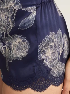 Alle Slips|Mit Seidensatin^Aubade Seide Shorts TOI MON AMOUR mit Print von