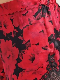 Alle Slips|Mit Seidensatin^Aubade Seide Shorts TOI MON AMOUR mit Print von