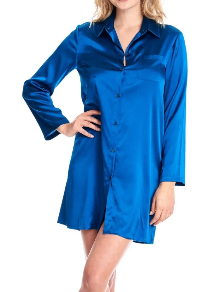 Seiden Basics|Seide Sleepshirt^Gattina Seide Sleepshirt SEDUZIONE DI SETA von