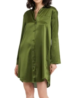 Seiden Basics|Seide Sleepshirt^Gattina Seide Sleepshirt SEDUZIONE DI SETA kurz von