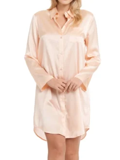 Seiden Basics|Seide Sleepshirt^Gattina Seide Sleepshirt SEDUZIONE DI SETA kurz von
