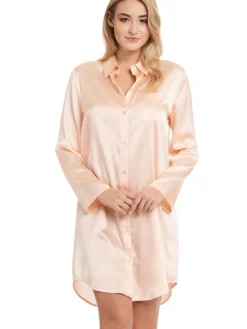 Seiden Basics|Seide Sleepshirt^Gattina Seide Sleepshirt SEDUZIONE DI SETA Satin von