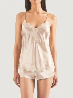 Tops Mit Spitze|Alle Lingerie Tops^Aubade Seide Top SOIE D´AMOUR mit Spitze von