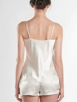 Tops Mit Spitze|Spaghettiträger Tops^Aubade Seide Top TOI MON AMOUR klassische Farben von