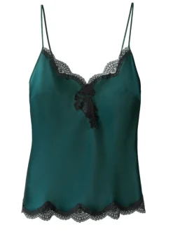 Tops Mit Spitze|Spaghettiträger Tops^Aubade Seide Top TOI MON AMOUR Satin von