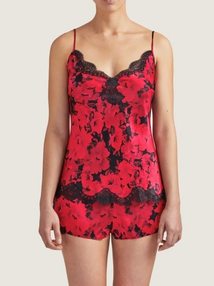 Spaghettiträger Tops|Tops Mit Spitze^Aubade Seide Top TOI MON AMOUR von