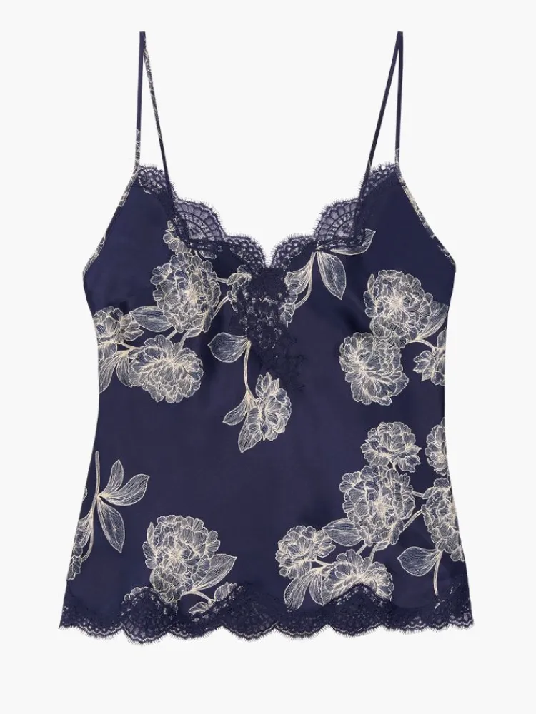 Spaghettiträger Tops|Tops Mit Spitze^Aubade Seide Top TOI MON AMOUR von