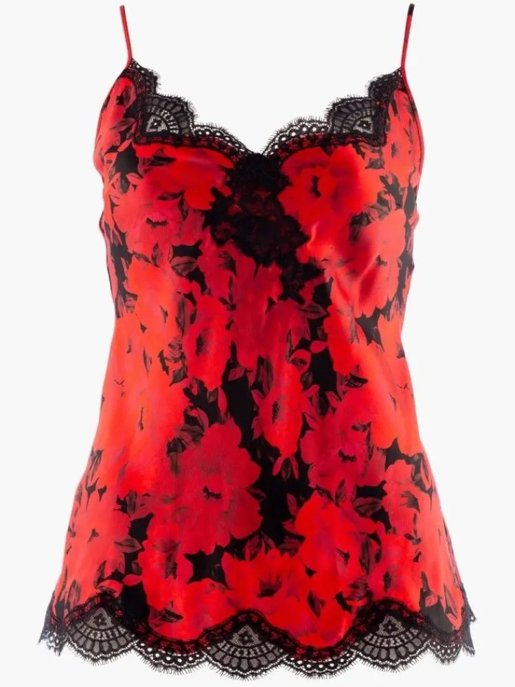 Spaghettiträger Tops|Tops Mit Spitze^Aubade Seide Top TOI MON AMOUR von