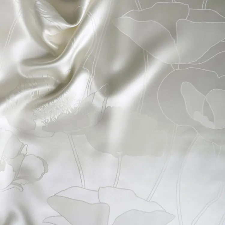 Seidenbettwäsche^Plauener Seidenweberei Seidenbettwäsche ADELE NATUR Seidenweber Collection natur (creme-weiß)