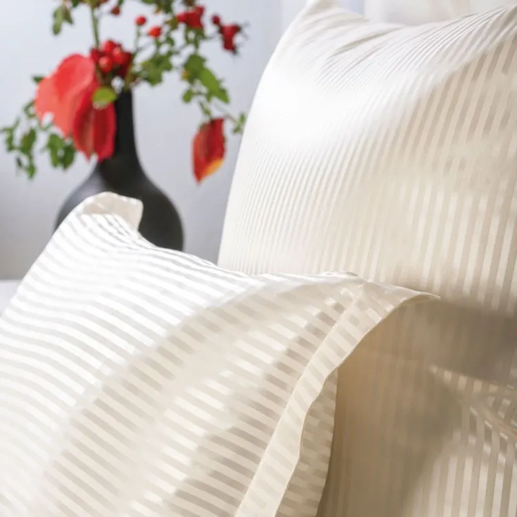 Seidenbettwäsche^Plauener Seidenweberei Seidenbettwäsche SOHO NATUR Seidenweber Collection natur (creme-weiß)