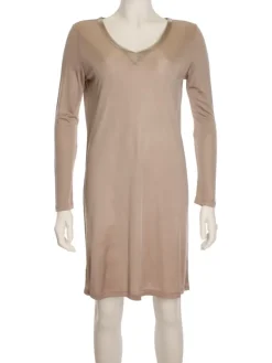 Seiden Basics|Seide Sleepshirt^Nightdreams Seidenmix Sleepshirt ADELAIDE glatt von