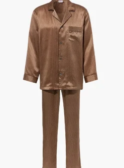 Seidenschlafanzüge^Zimmerli Seidenpyjama Herren SILK NIGHTWEAR 6000 elegant von