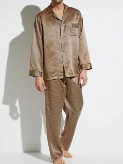 Seidenschlafanzüge^Zimmerli Seidenpyjama Herren SILK NIGHTWEAR 6000 von