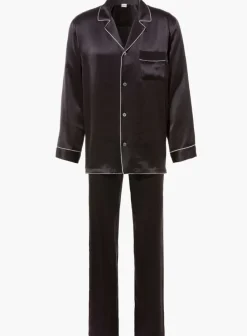 Seidenschlafanzüge^Zimmerli Seidenpyjama Herren SILK NIGHTWEAR 6000 von