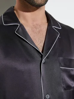 Seidenschlafanzüge^Zimmerli Seidenpyjama Herren SILK NIGHTWEAR 6000 von