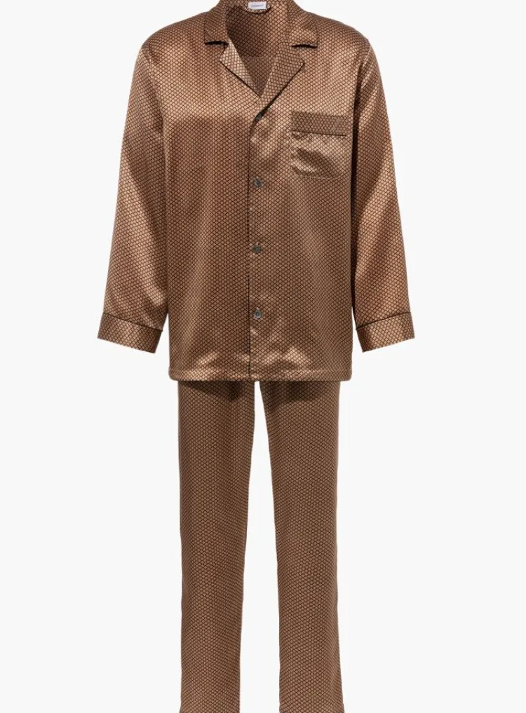 Seidenschlafanzüge^Zimmerli Seidenpyjama Herren SILK NIGHTWEAR 6000 von
