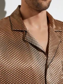 Seidenschlafanzüge^Zimmerli Seidenpyjama Herren SILK NIGHTWEAR 6000 von