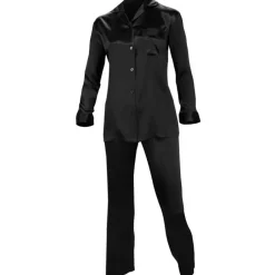 Seiden Basics|Seidenpyjama^Nightdreams Seidenpyjama LONDON uni von aus 100% Seide