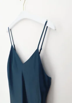 Spaghettiträger Tops|Mit Seidensatin^Luna di Seta Seidentop 100% Seide CLASSICO von - viele Farben