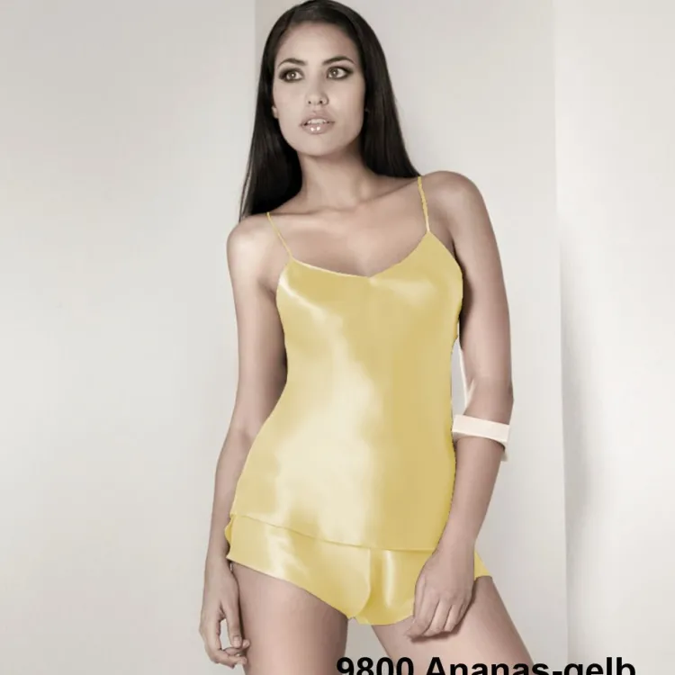 Spaghettiträger Tops|Tops Mit Seide^Luna di Seta Seidentop 100% Seide CLASSICO uni von