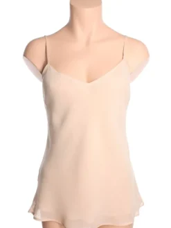 Spaghettiträger Tops|Alle Lingerie Tops^Marjolaine Seidentop 100% Seide FIDJI MOUSSELIN von